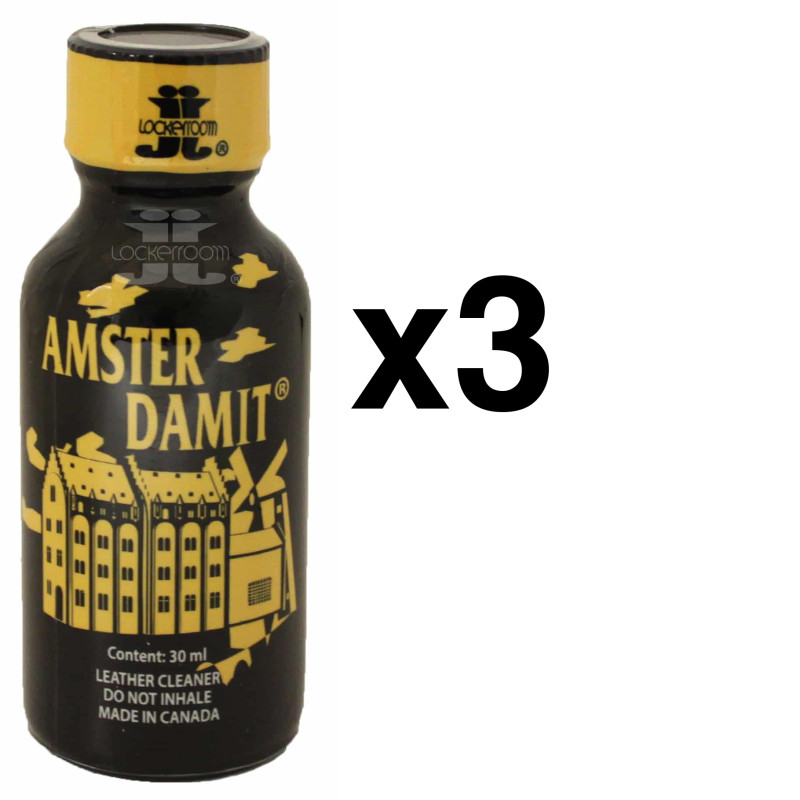 Locker Room AMSTERDAMIT 30ml x3